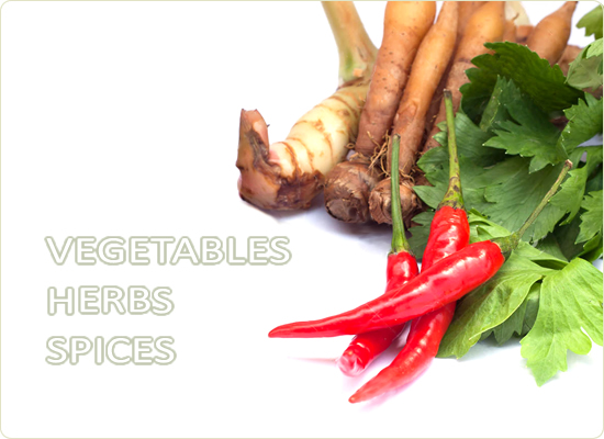 Order Vegetables, Herbs and Spices Online